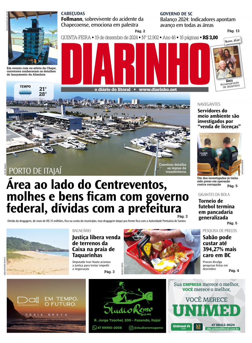 Confira a capa de hoje