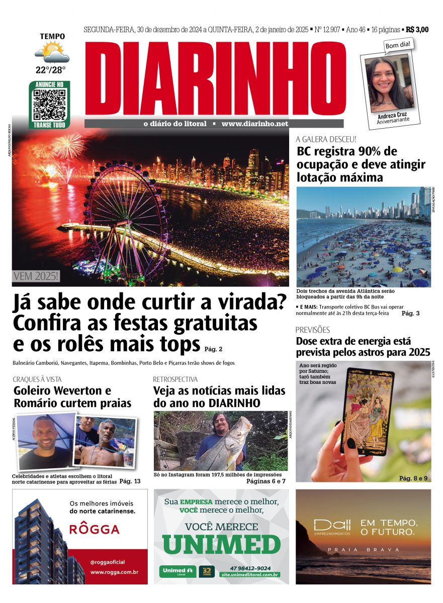 Capa de hoje