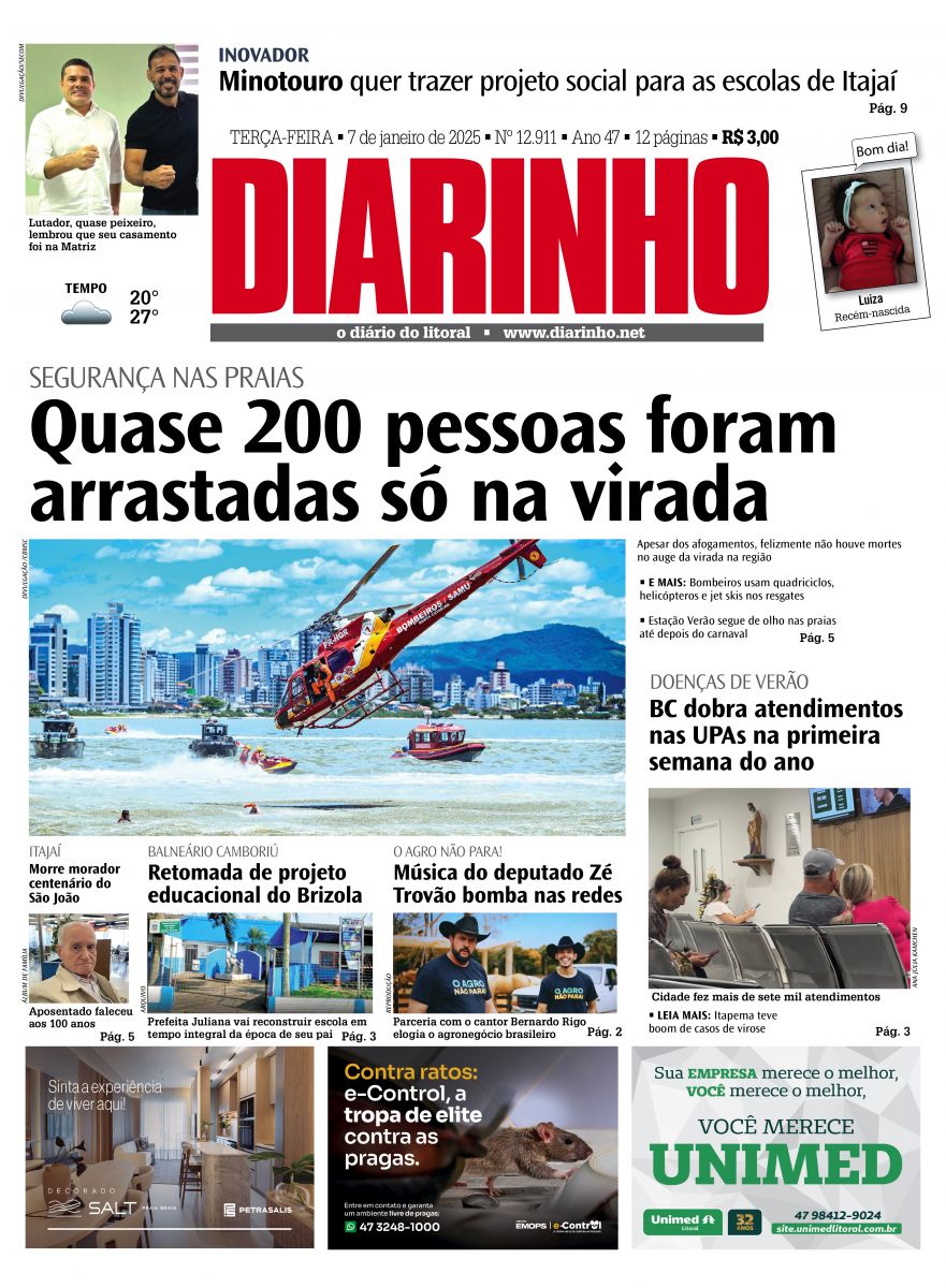 Confira a capa de hoje