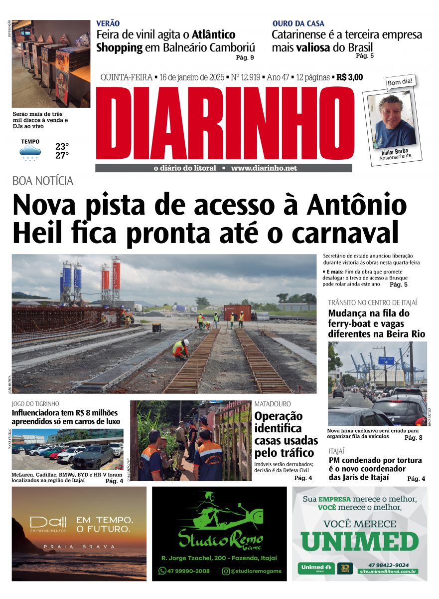 Confira a capa de hoje