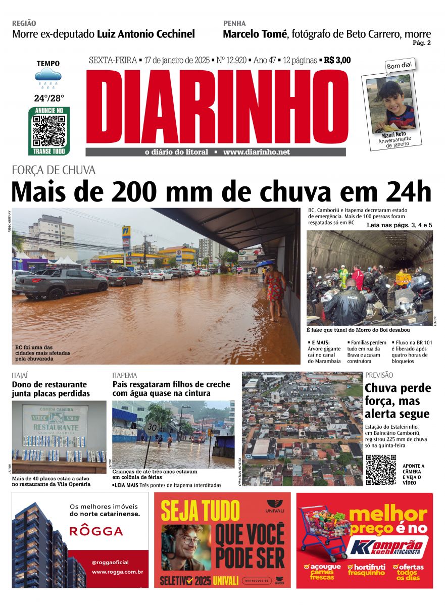 Confira a capa de hoje