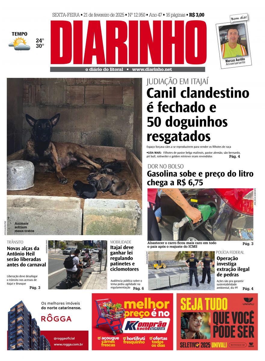 Confira a capa de hoje