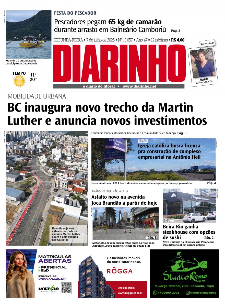 Confira a capa de hoje