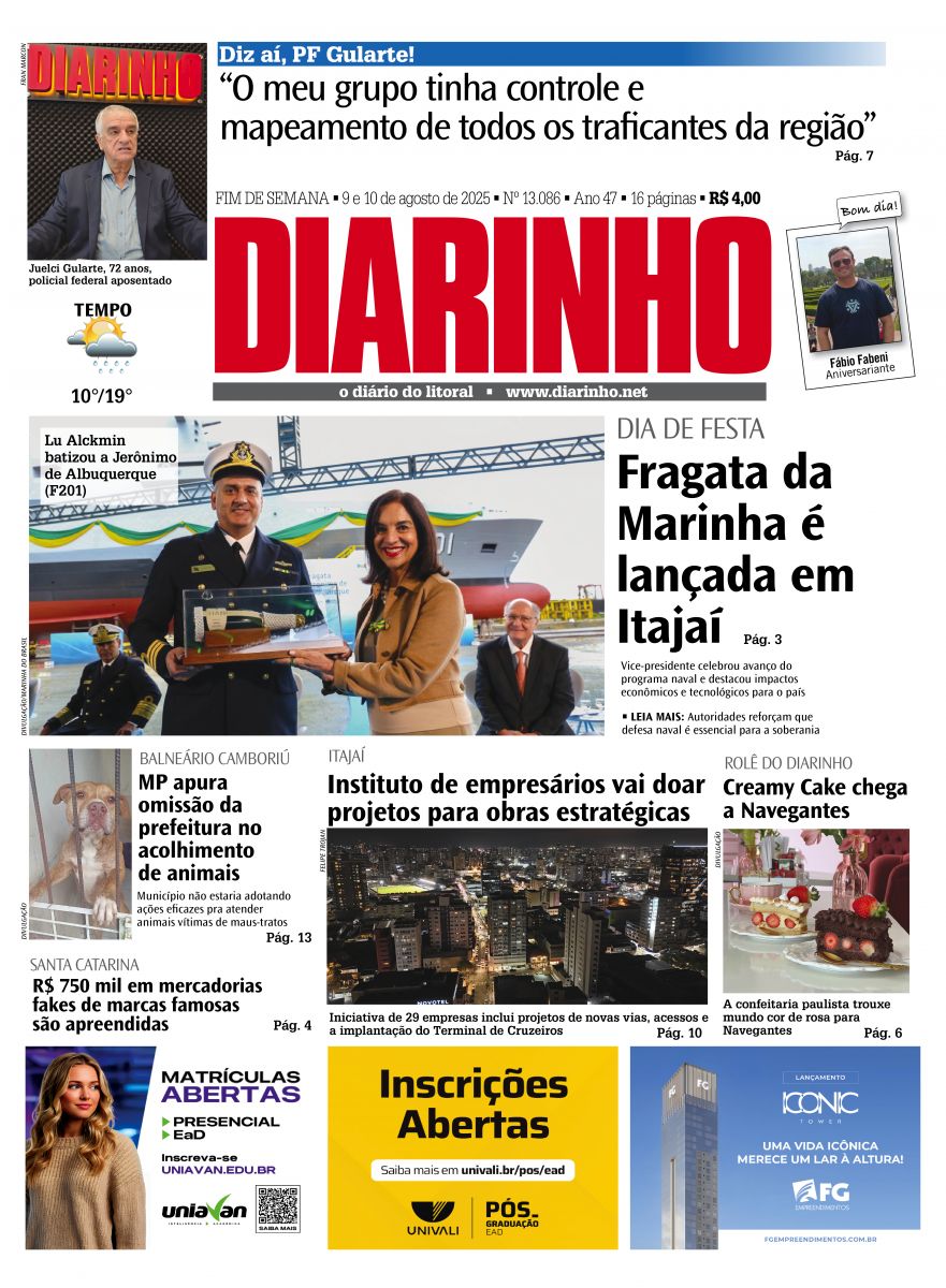 Capa de hoje