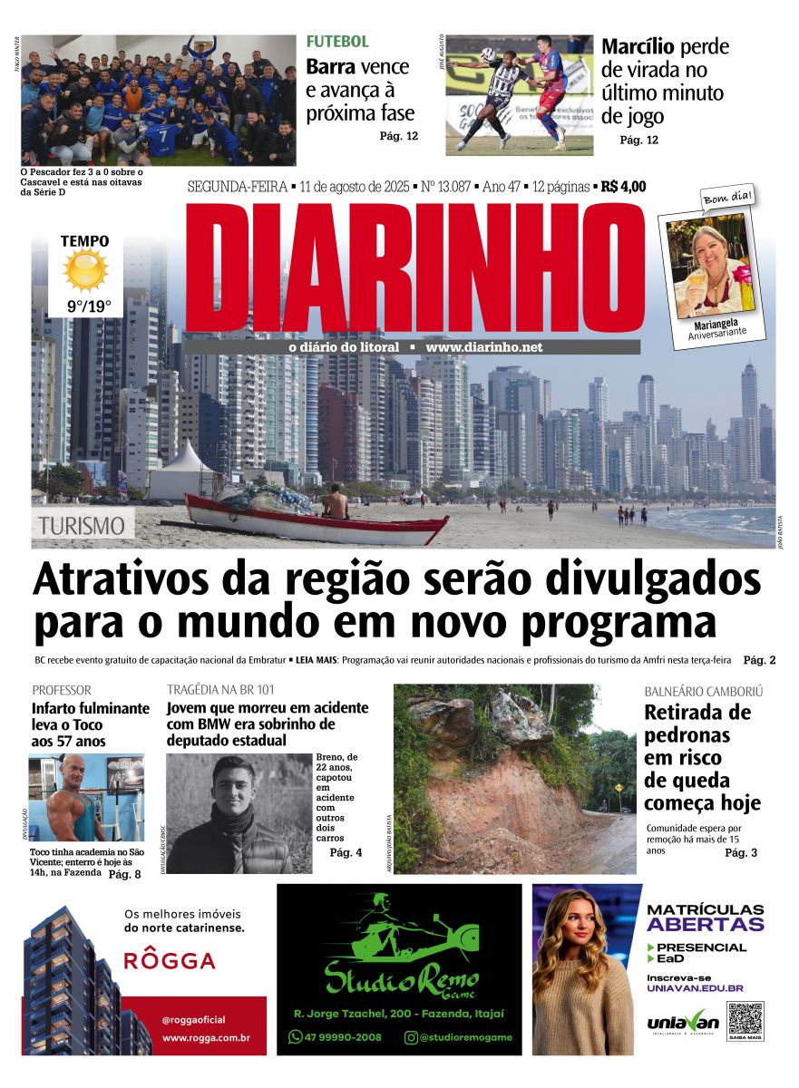 Confira a capa de hoje