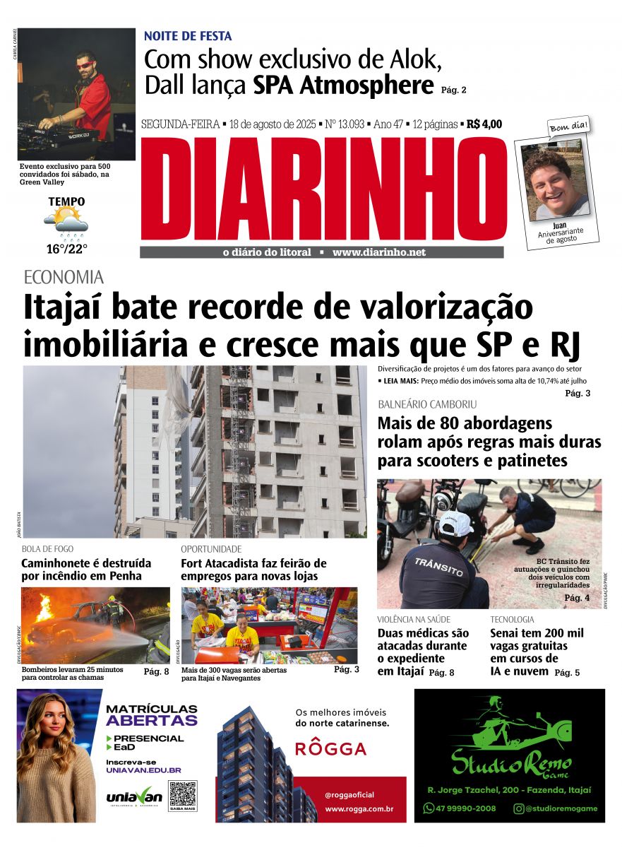 Confira a capa de hoje
