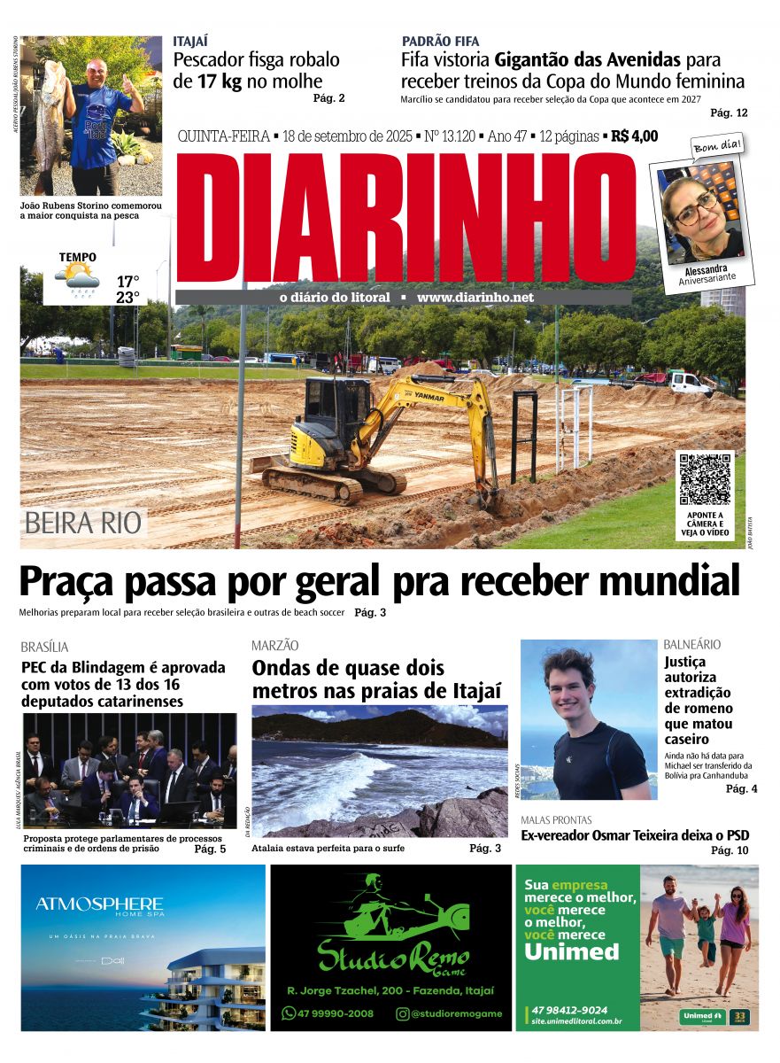 Confira a capa de hoje
