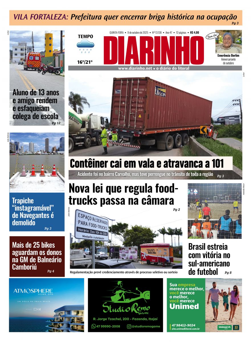 Confira a capa de hoje