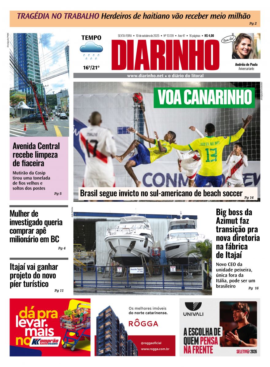 Confira a capa de hoje