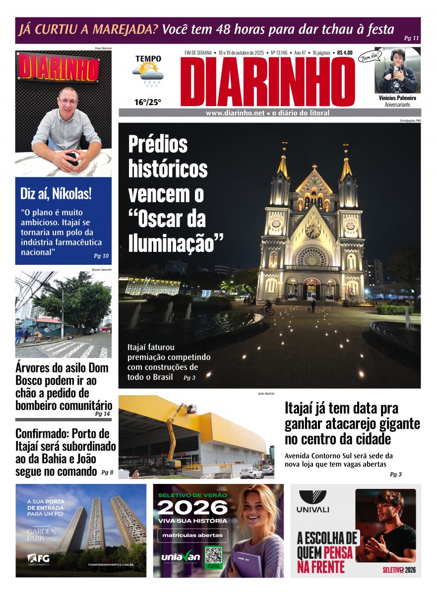 Confira a capa de hoje
