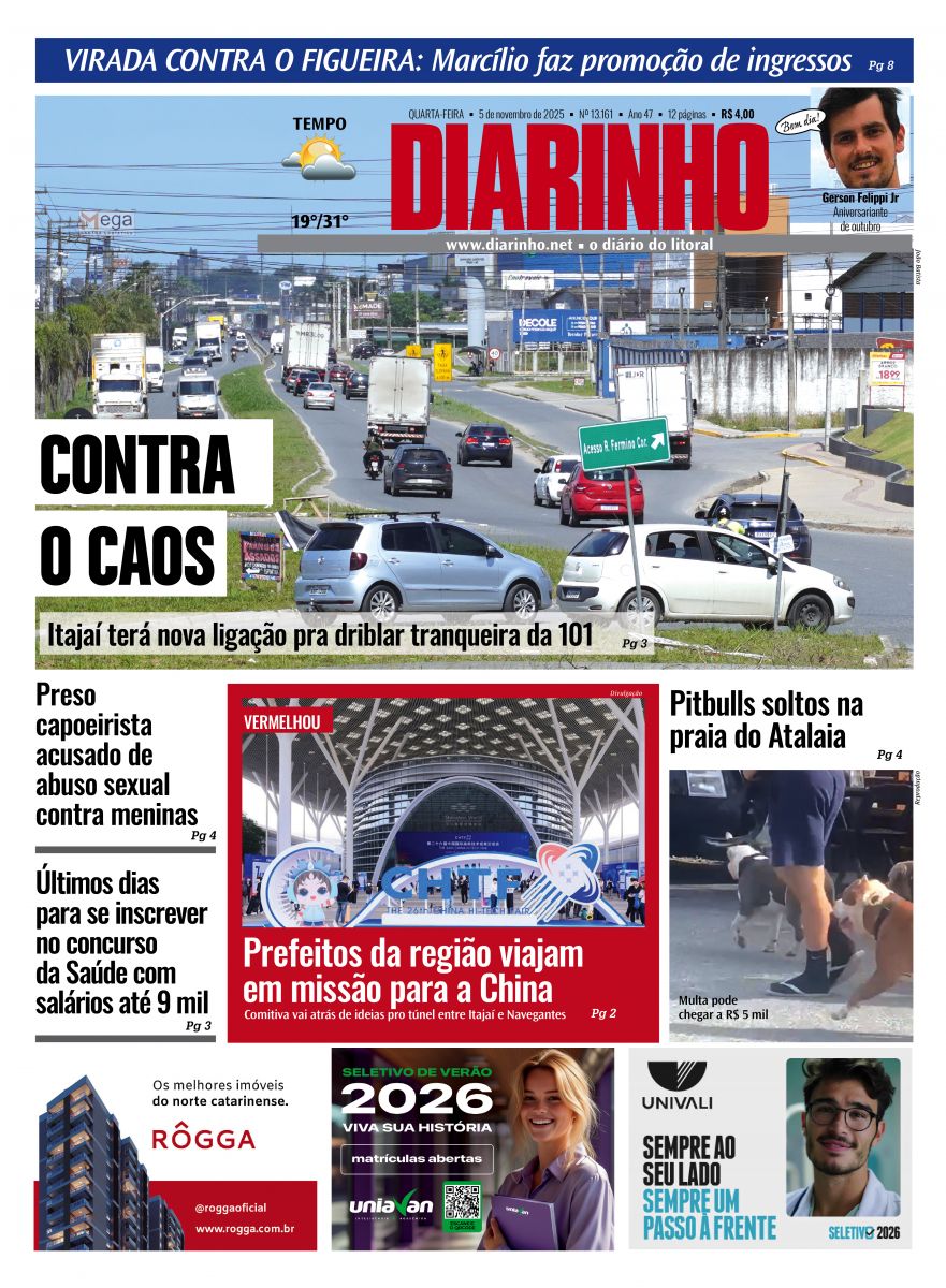 Confira a capa de hoje
