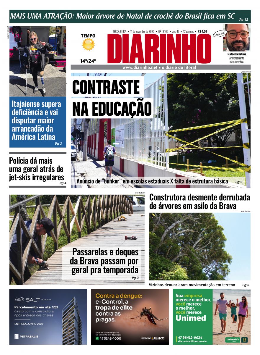 Confira a capa de hoje