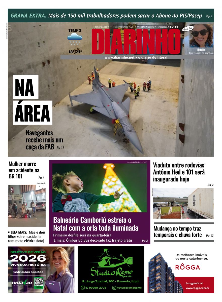 Capa de hoje
