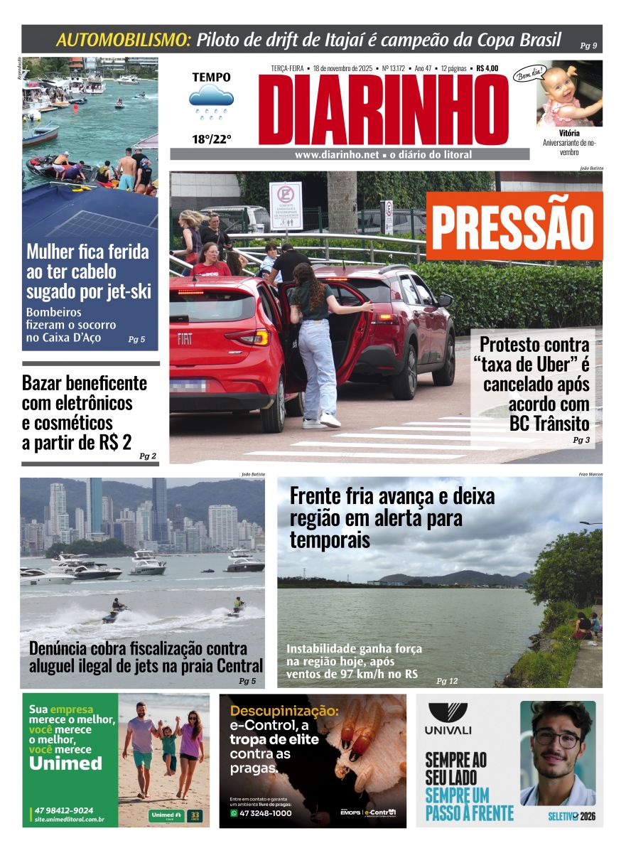 Confira a capa de hoje