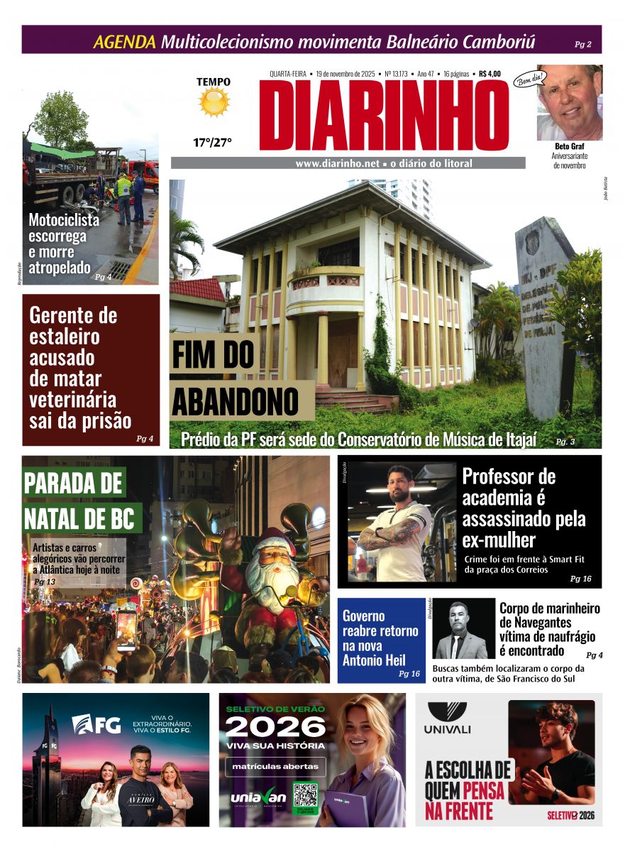 Confira a capa de hoje