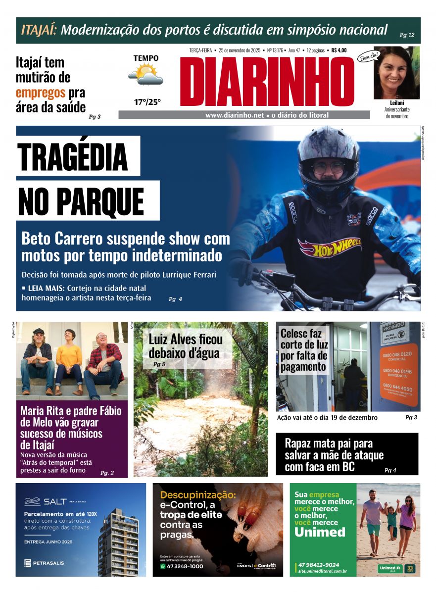 Confira a capa de hoje