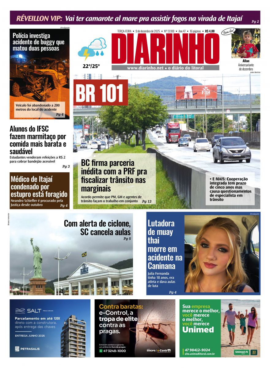 Confira a capa de hoje