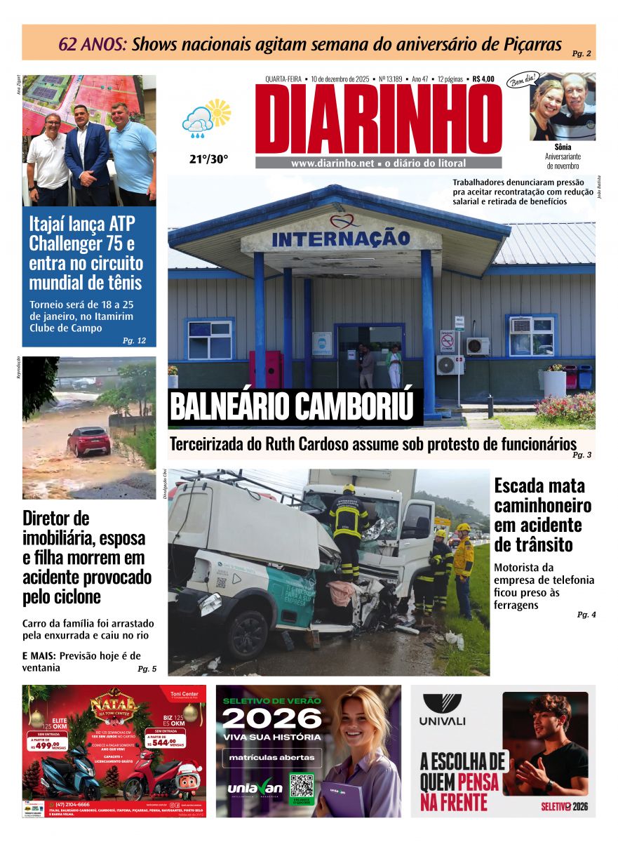 Confira a capa de hoje