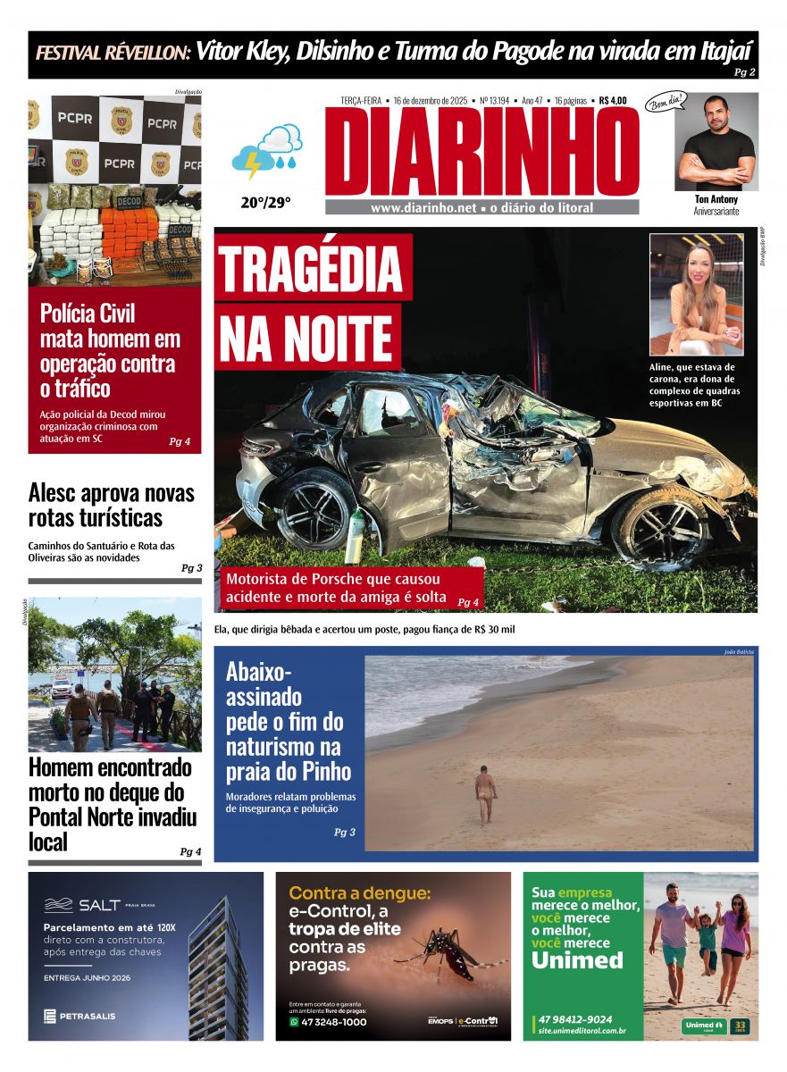 Confira a capa de hoje