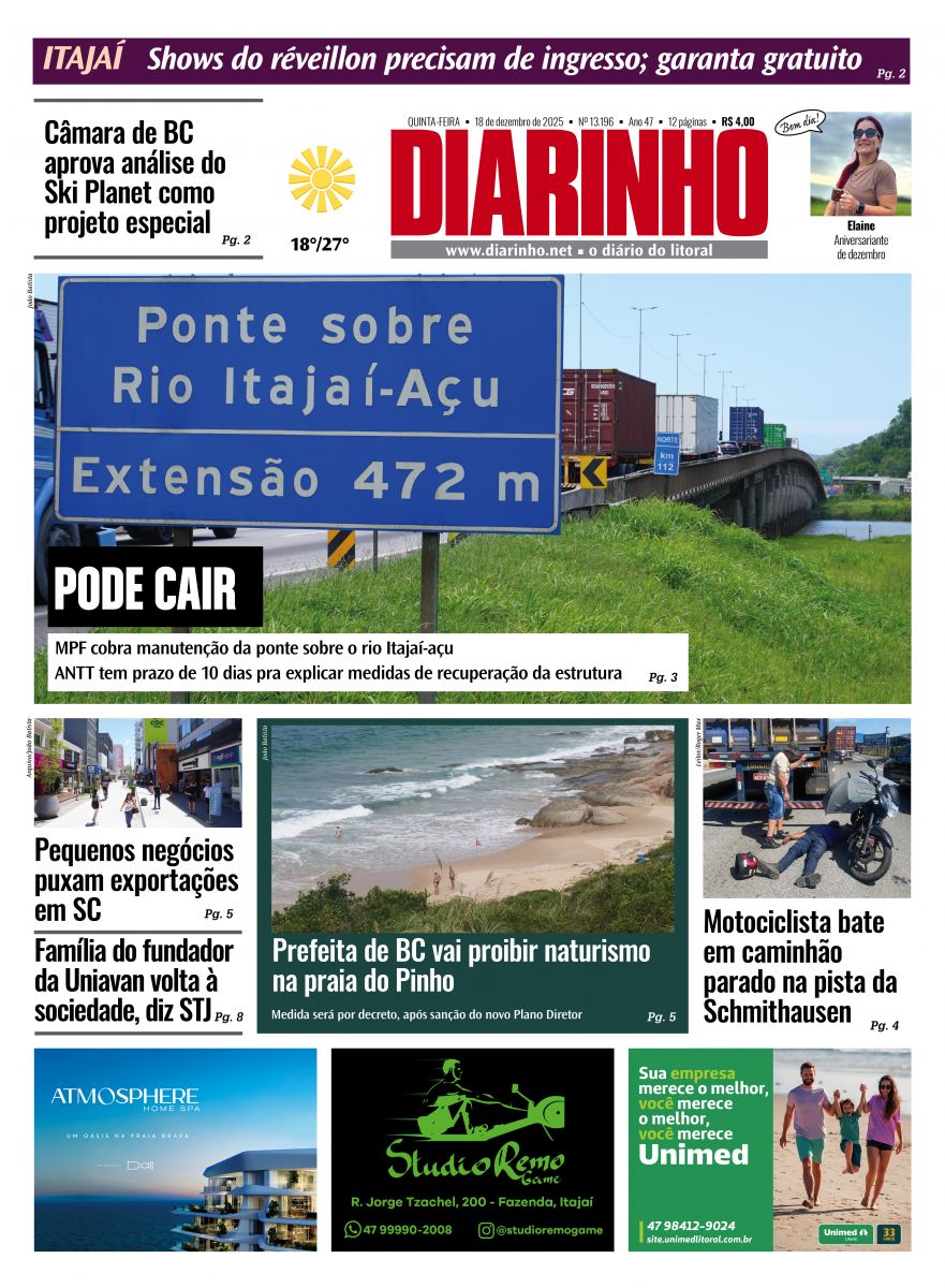 Confira a capa de hoje