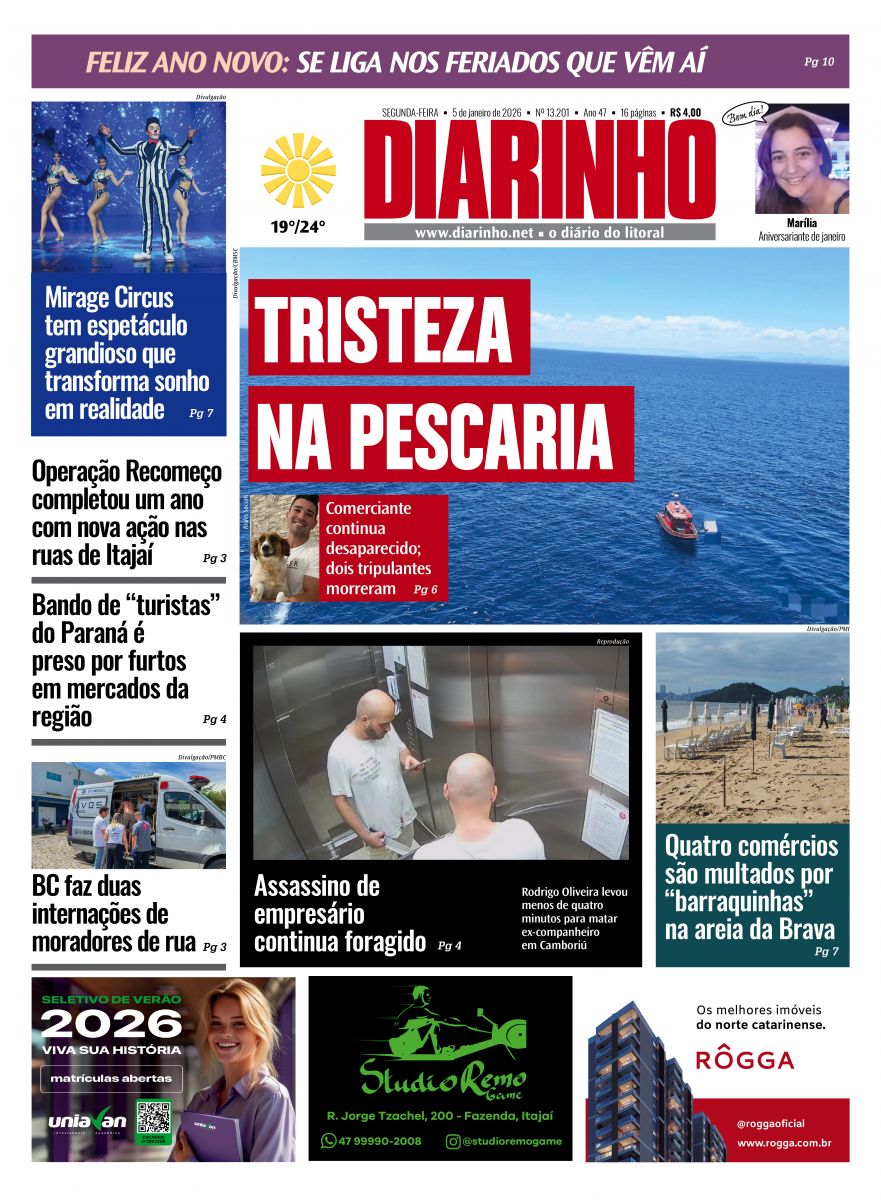Confira a capa de hoje