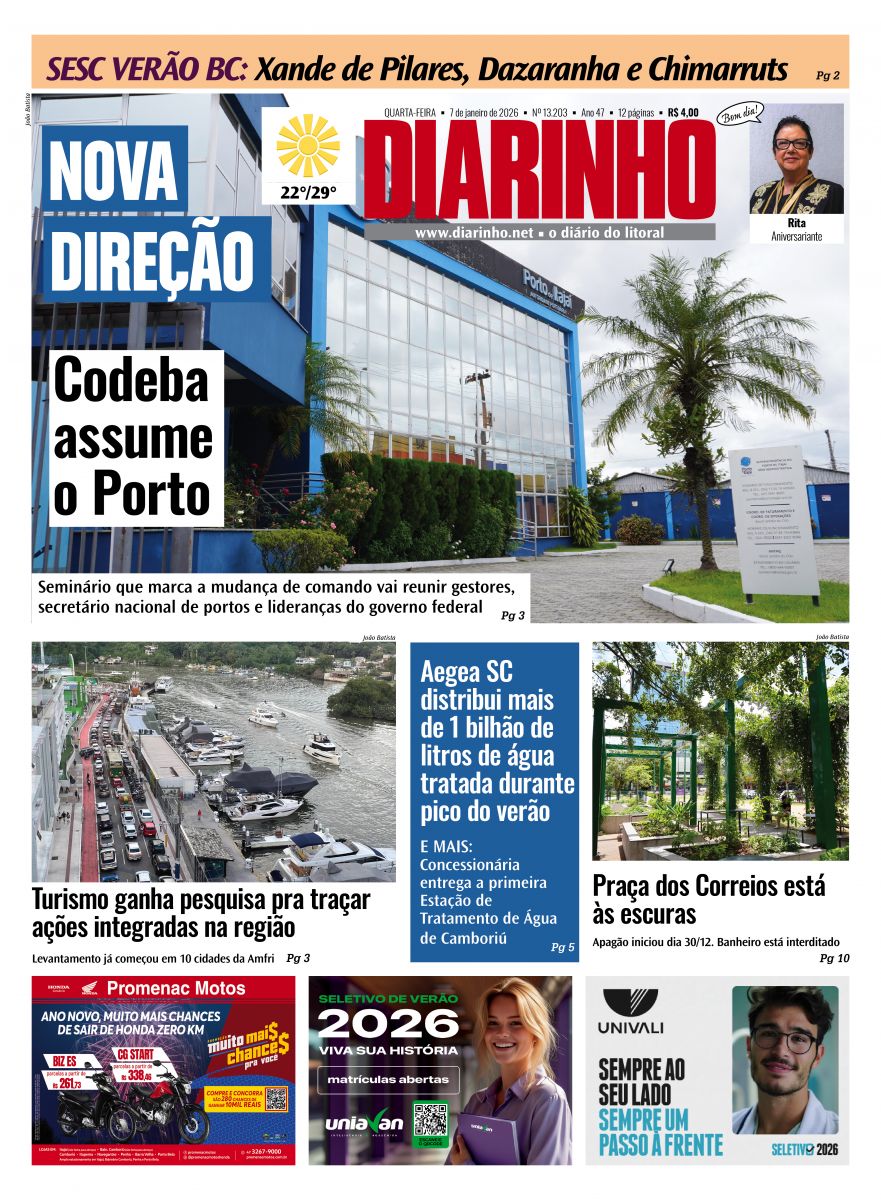 Confira a capa de hoje