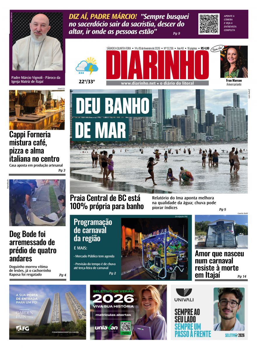 Confira a capa de hoje
