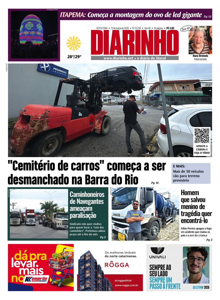 Confira a capa de hoje