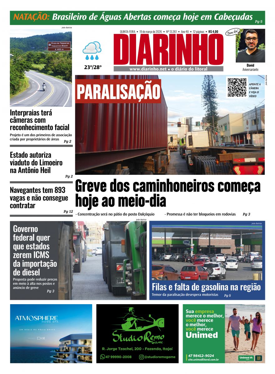 Confira a capa de hoje