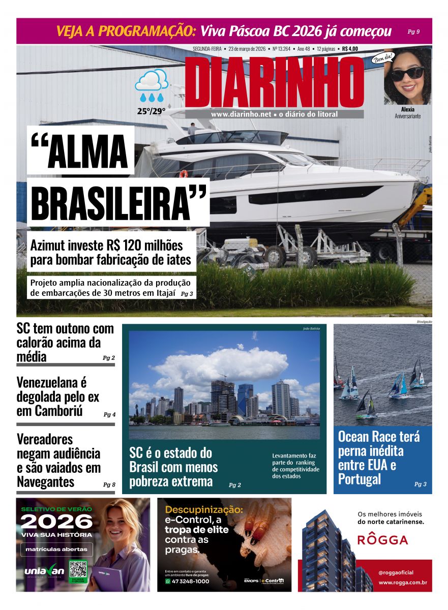 Confira a capa de hoje