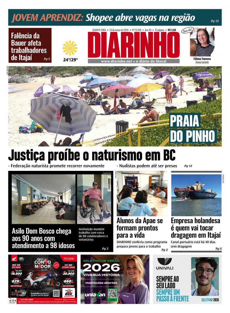 Confira a capa de hoje