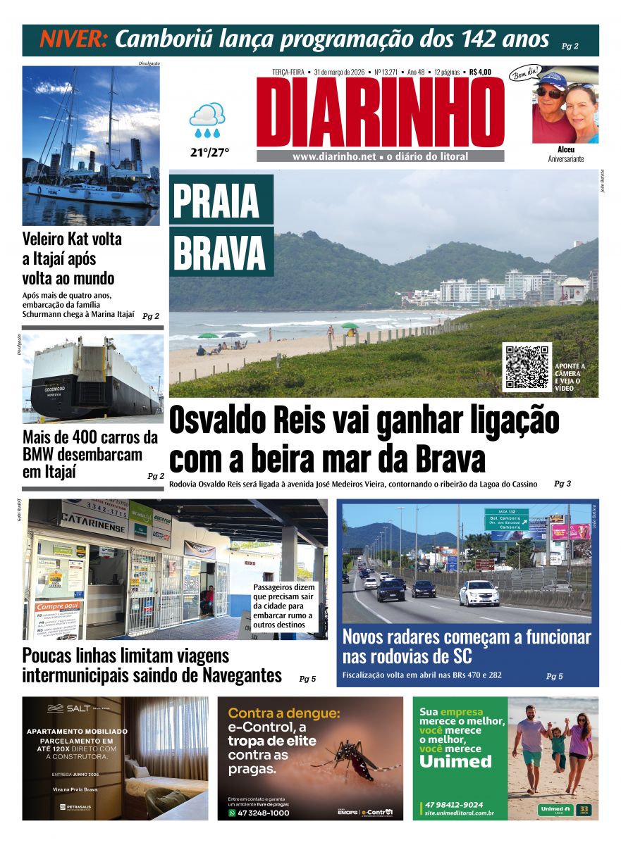 Confira a capa de hoje