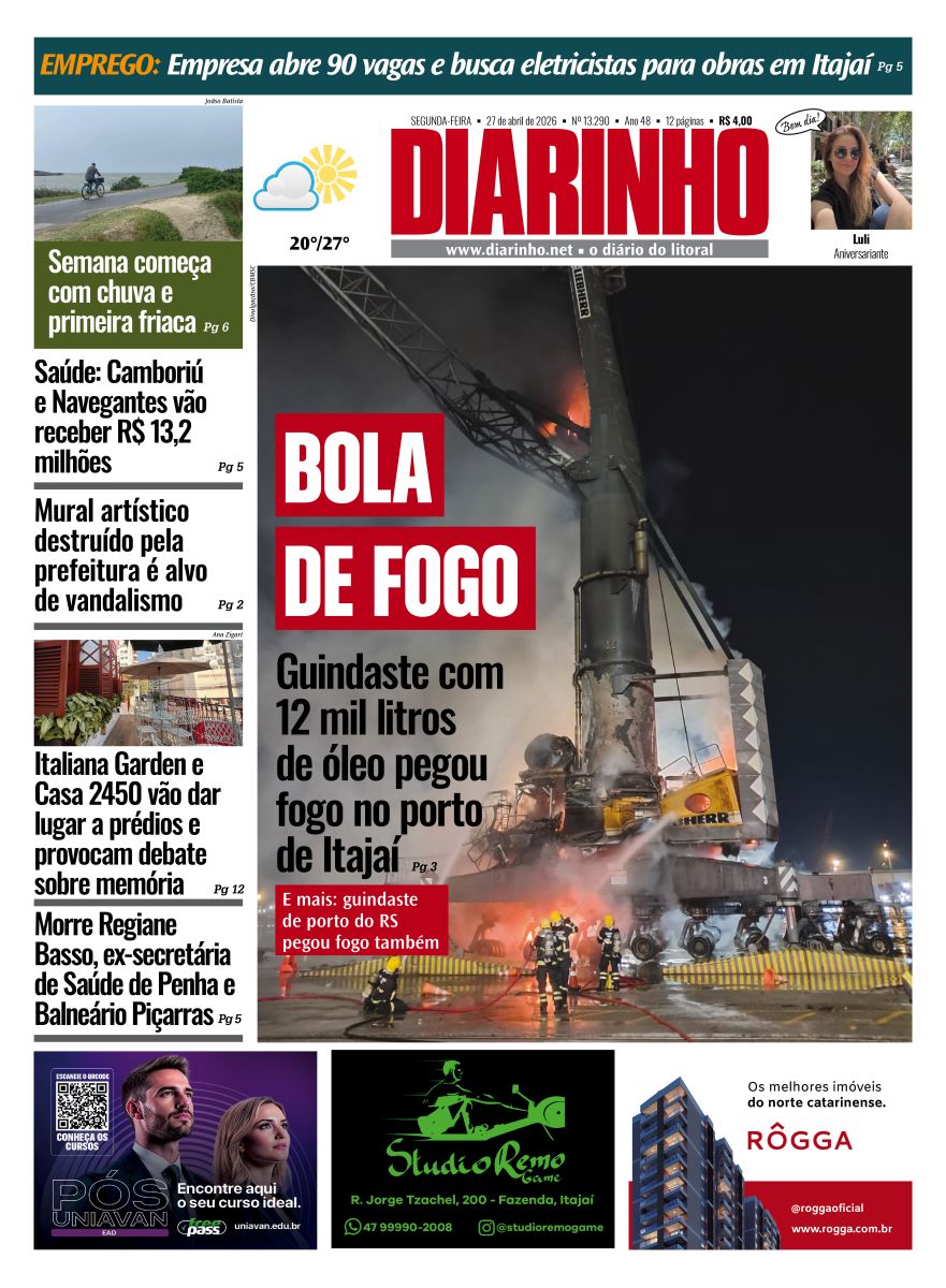 Confira a capa de hoje