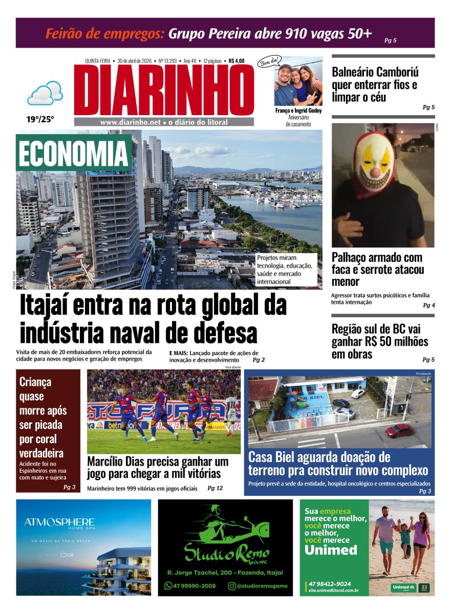 Confira a capa de hoje