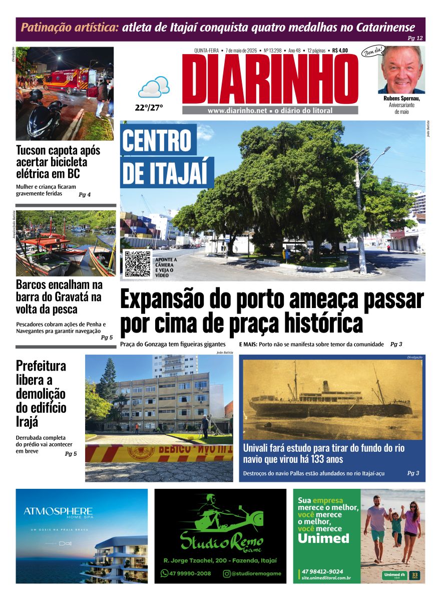 Confira a capa de hoje