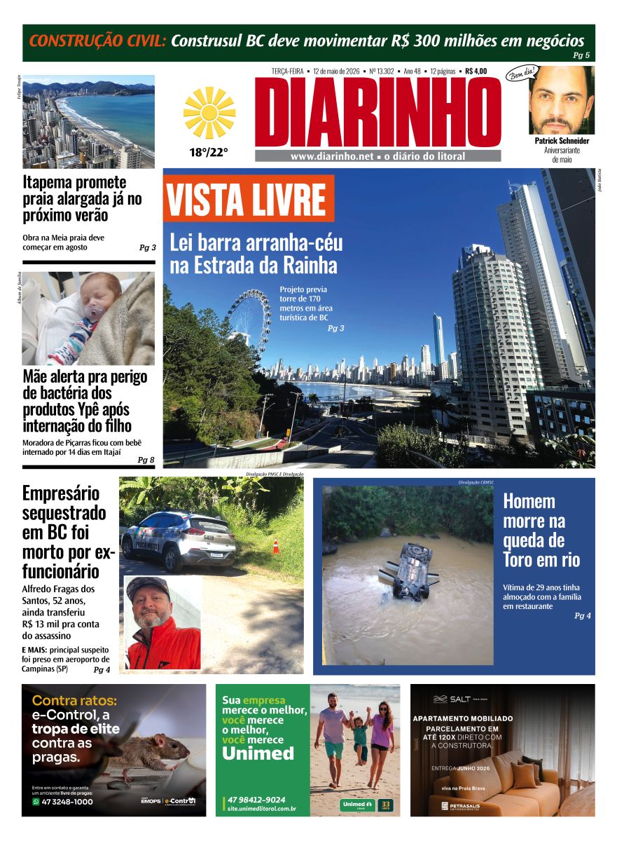 Confira a capa de hoje