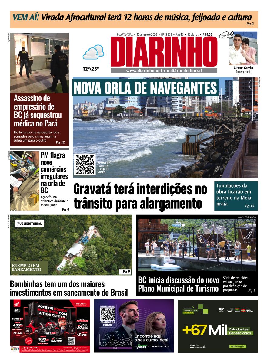Confira a capa de hoje