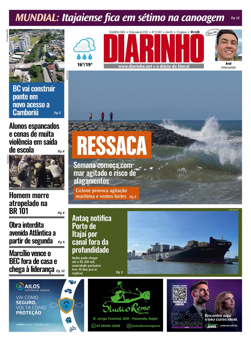 Confira a capa de hoje