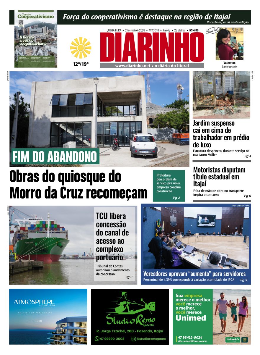 Confira a capa de hoje