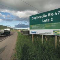 SC amplia investimentos em obras nas estradas federais