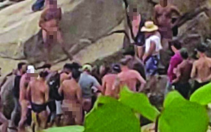 Casos de assédio a moradores e naturistas ocorrem no acesso à praia e área de naturismo
(foto: reprodução)