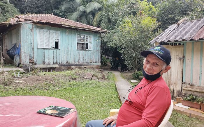 João Apolinário trabalhava com o banqueiro Genésio Miranda Lins. Ele se mudou para o bairro na década de 50 (FOTO: JOCA BAGGIO)