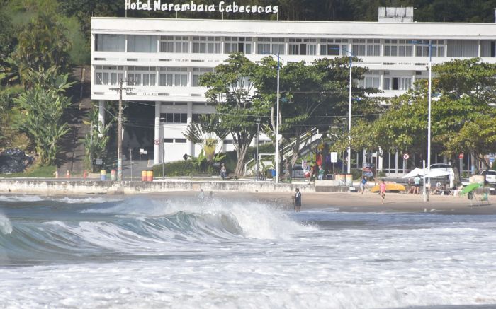 Hotel Marambaia marcou época no balneário (FOTO:  JOÃO BATISTA)