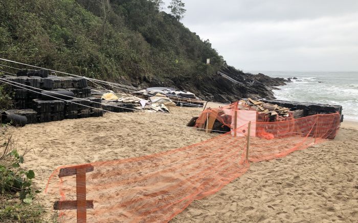 Ação dá início ao plano de recuperação ambiental e ao projeto de reconstrução (Foto: João Batista)