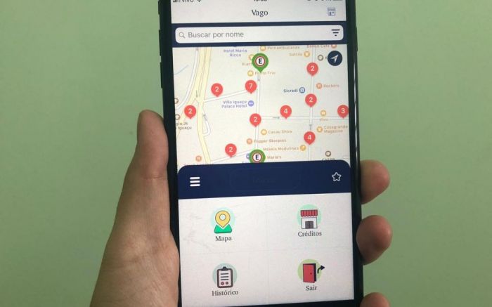 Dá pra baixar o aplicativo no site www.vagoonline.com.br
(Foto: Reprodução)