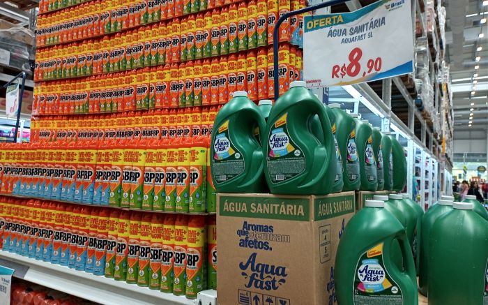 Venda de água sanitária bombou durante a pandemia