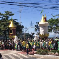 Manifestação a favor de “intervenção federal” aconteceu no centro BC 