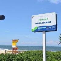 Praias de quatro cidades da região estão menos poluídas