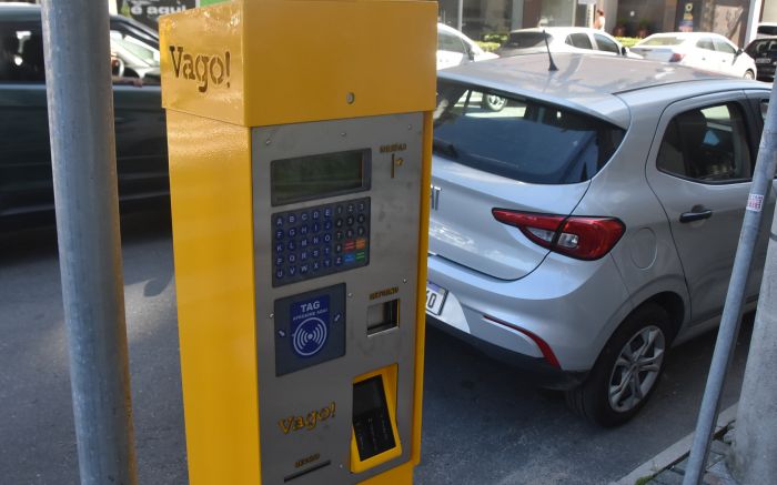 Cobrança do estacionamento ainda não tem data para iniciar 
 (Foto: Arquivo)