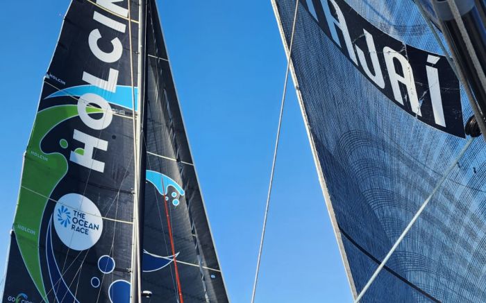 Itajaí Sailing Team recebe velejadores da The Ocean Race